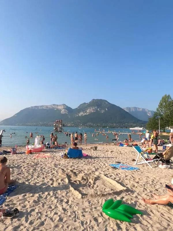 Le SanTiego 100m du lac et 4km du vieil Annecy Sévrier Extérieur photo